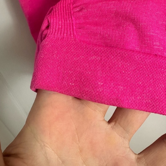 Athleta Fastest Track Pink T Shirt Size Small - Picture 5 of 7